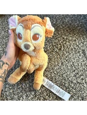 Disney Parks Bambie Baby Stuffed Animal Soft Plush Toy NWOT